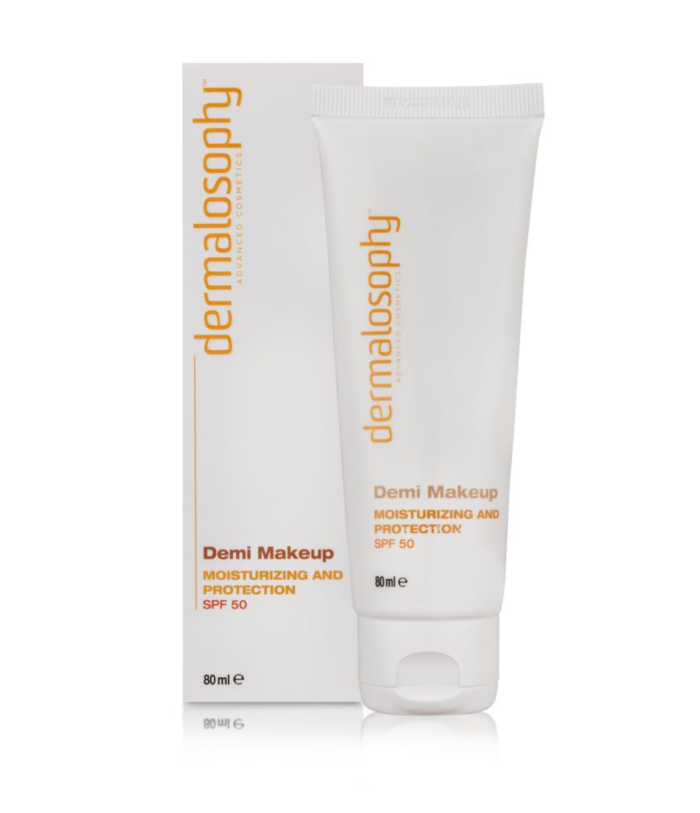 BLOCK SPF 50 with DEMI MAKE UP